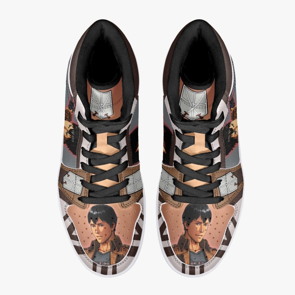 bertholdt hoover training corps attack on titan j force shoes 3 - Anime Shoes UK Store