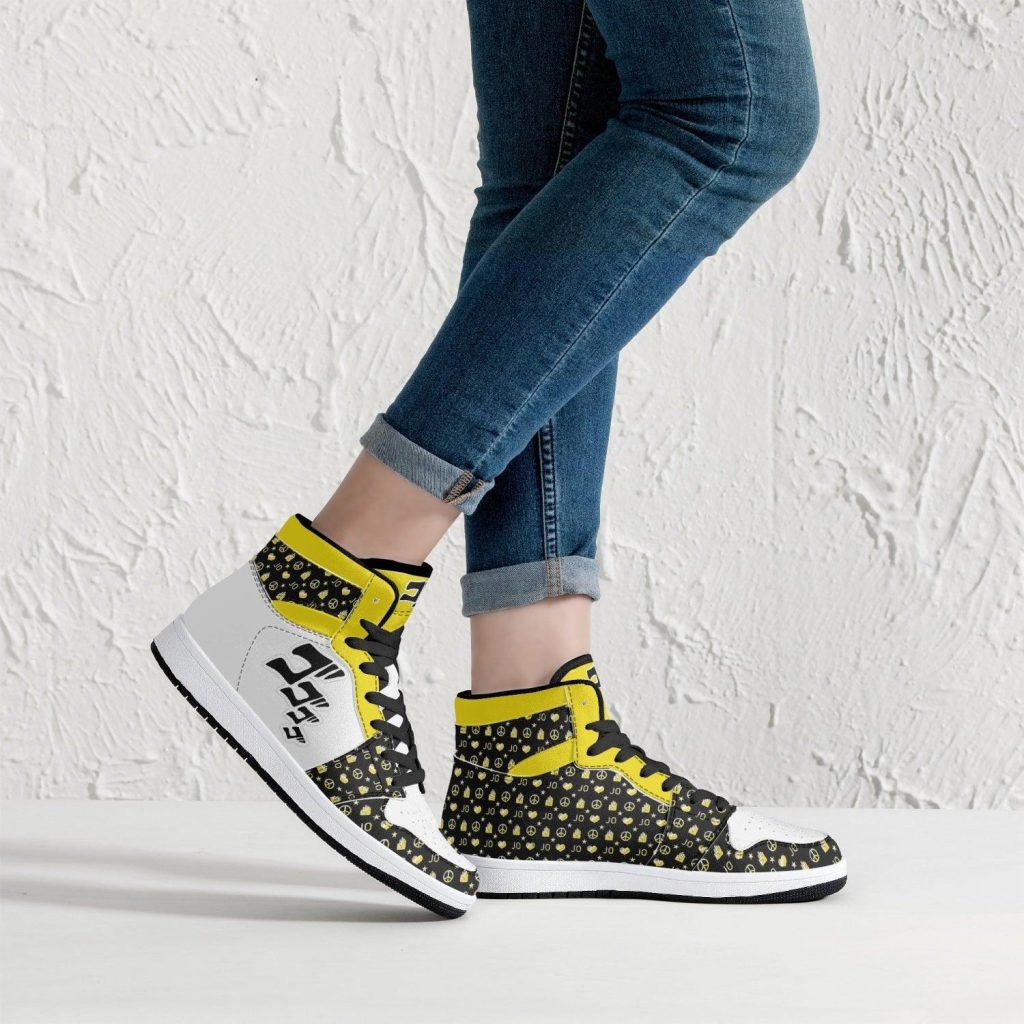 bizarre pattern jojos bizarre adventure j force shoes 5 - Anime Shoes UK Store