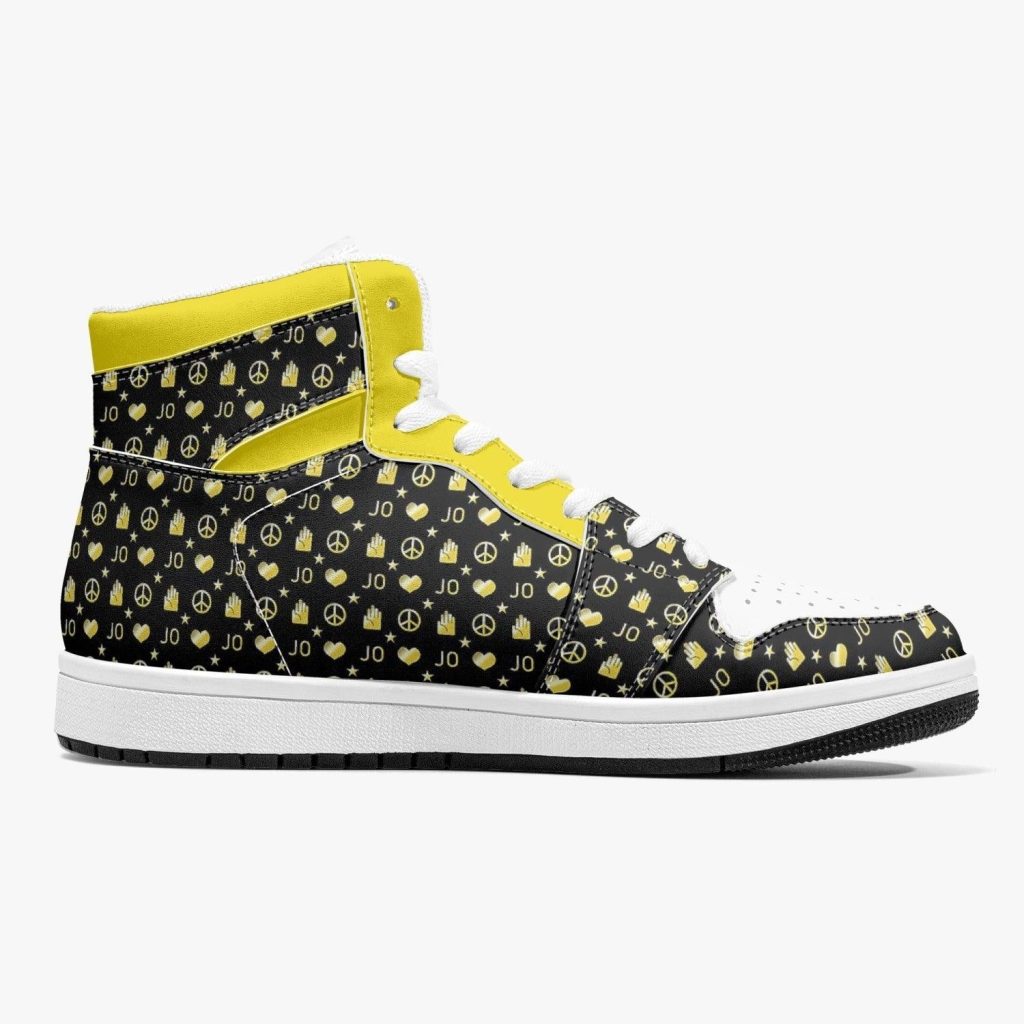 bizarre pattern jojos bizarre adventure j force shoes 9 - Anime Shoes UK Store