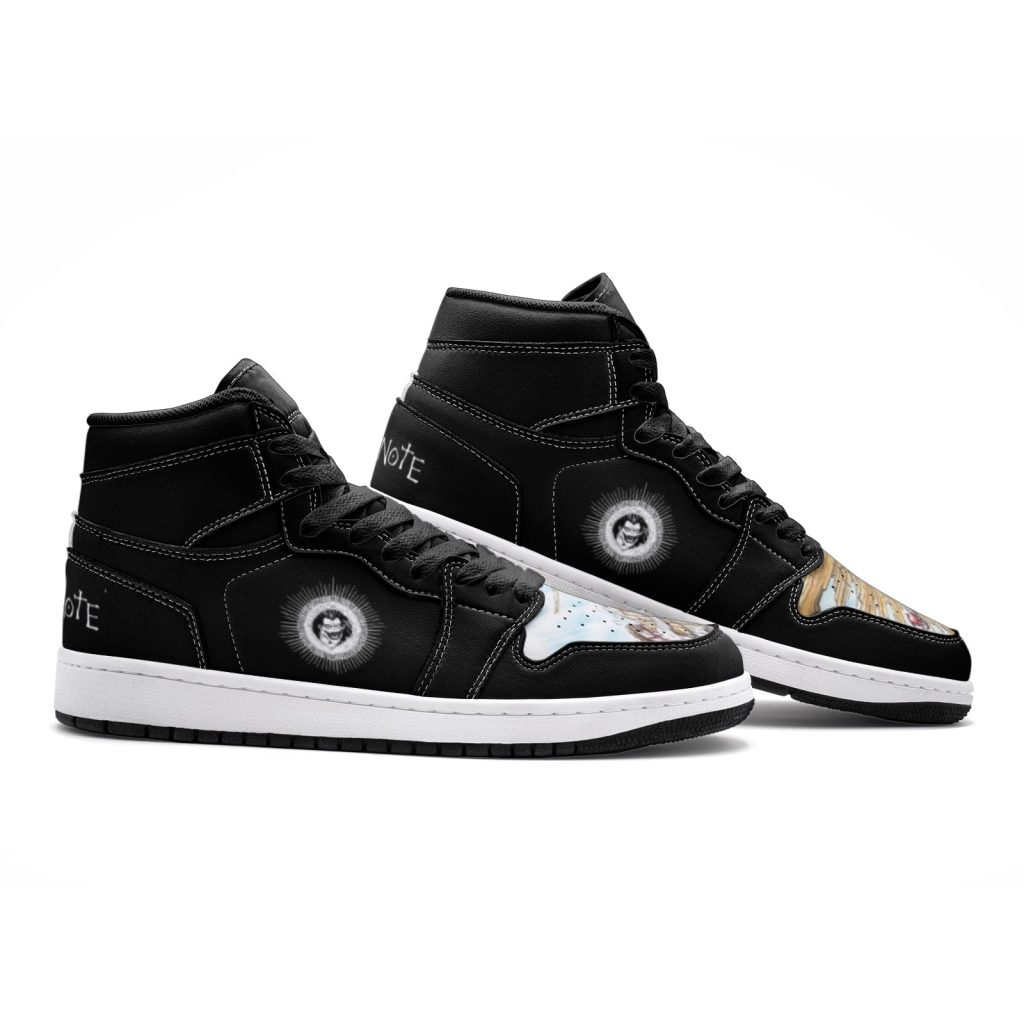 black edition death note jd1 shoes 2 - Anime Shoes UK Store
