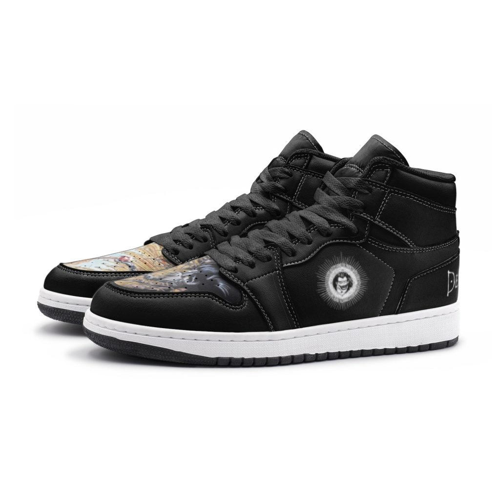 black edition death note jd1 shoes 3 - Anime Shoes UK Store