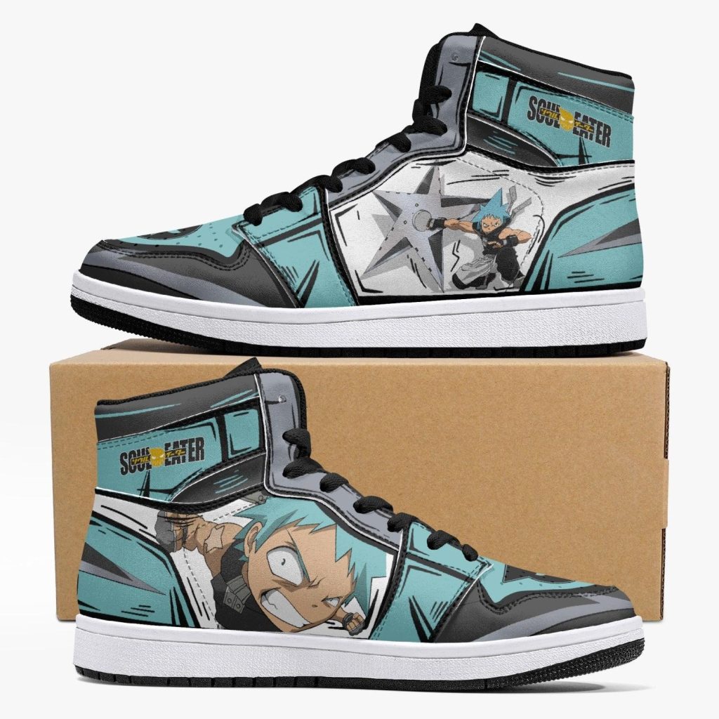 black star soul eater j force shoes - Anime Shoes UK Store