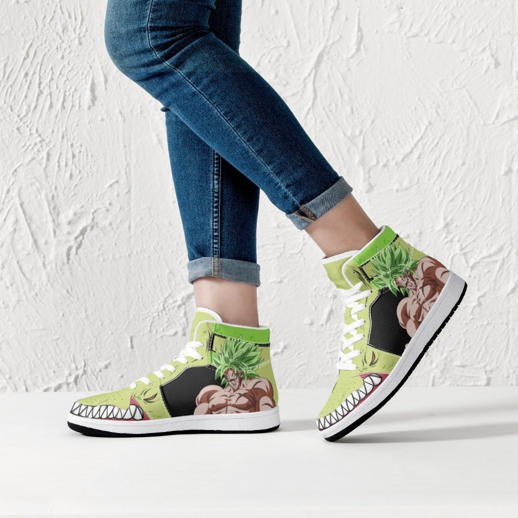 broly and ba dragon ball z j force shoes 17 - Anime Shoes UK Store