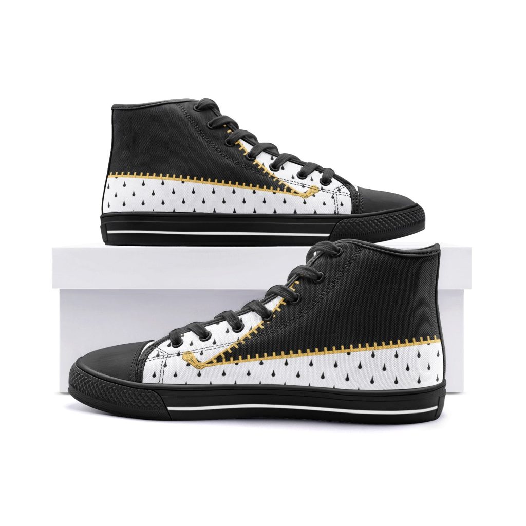 bruno buccirati jojos bizarre adventure classic high top canvas shoes 5 - Anime Shoes UK Store