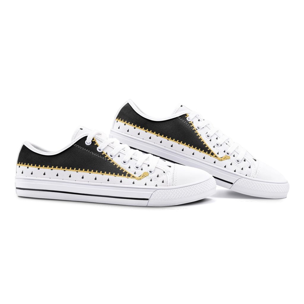 bruno buccirati jojos bizarre adventure classic low top canvas shoes 3 - Anime Shoes UK Store