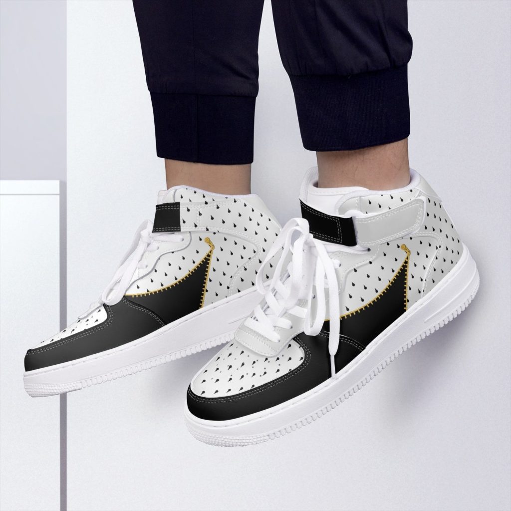 bruno buccirati jojos bizarre adventure high top kamikaze shoes 9 - Anime Shoes UK Store
