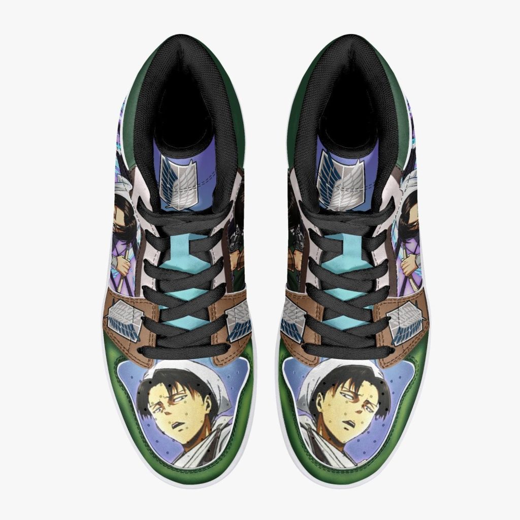 captain levi cleaner attack on titan j force shoes 4 - Anime Shoes UK Store