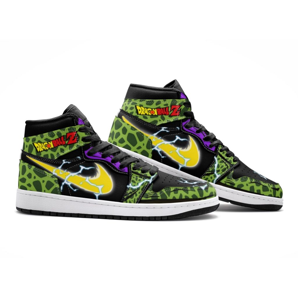 cell dragon ball z jd1 shoes 2 - Anime Shoes UK Store