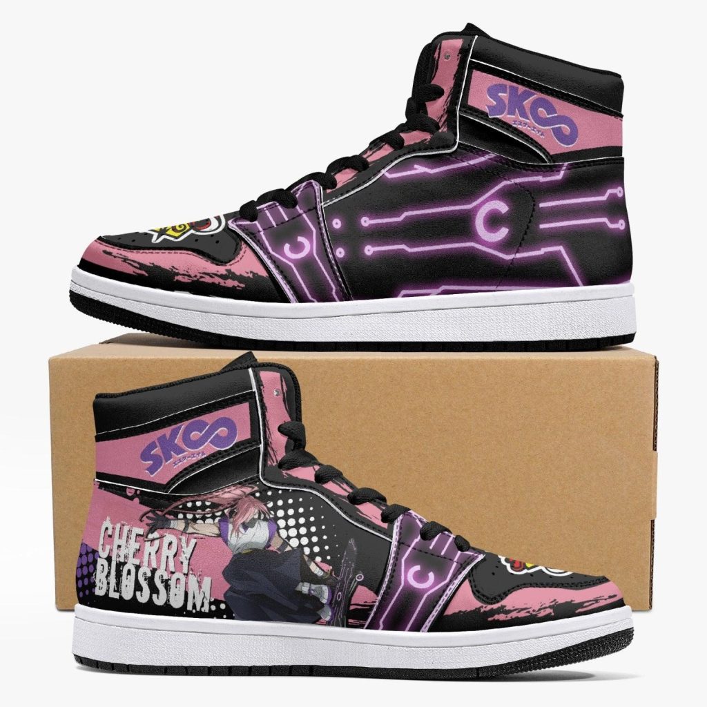 cherry blossom sk8 the infinity j force shoes - Anime Shoes UK Store