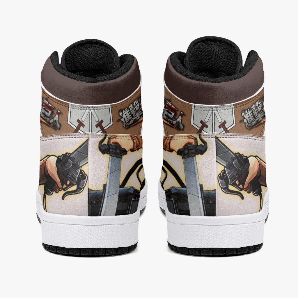 christa lenz training corps attack on titan j force shoes 3 - Anime Shoes UK Store
