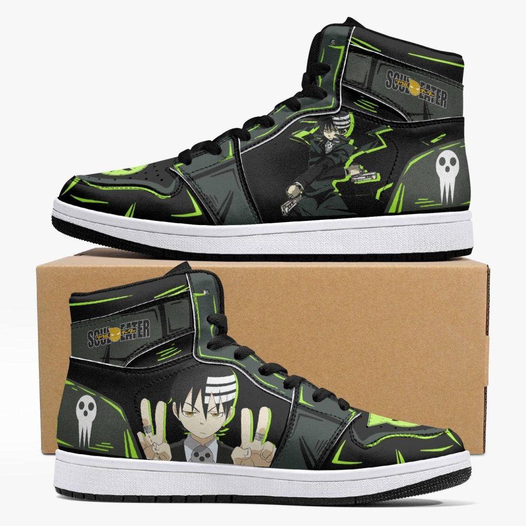 death the kid soul eater j force shoes - Anime Shoes UK Store