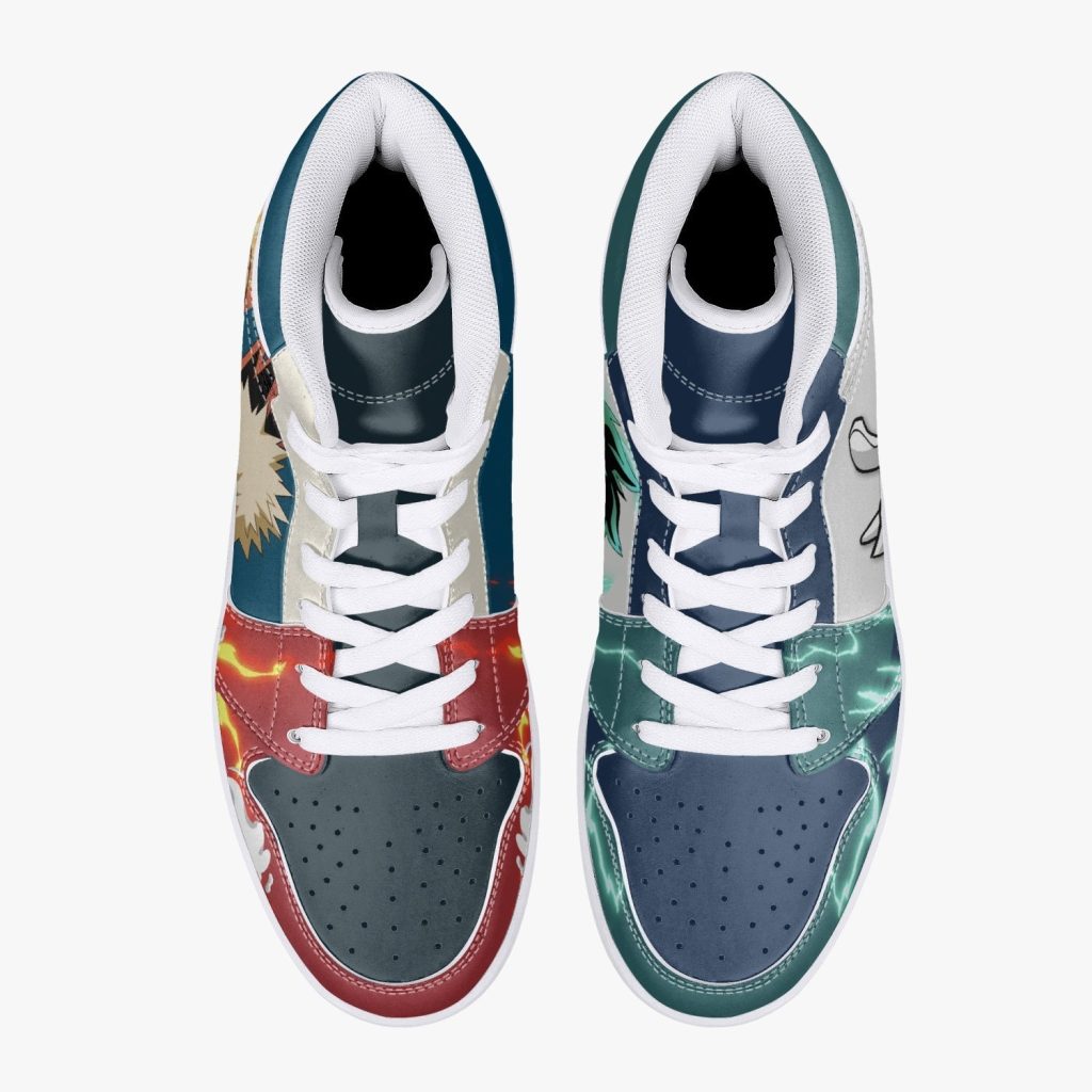deku and bakugo my hero academia j force shoes 14 - Anime Shoes UK Store