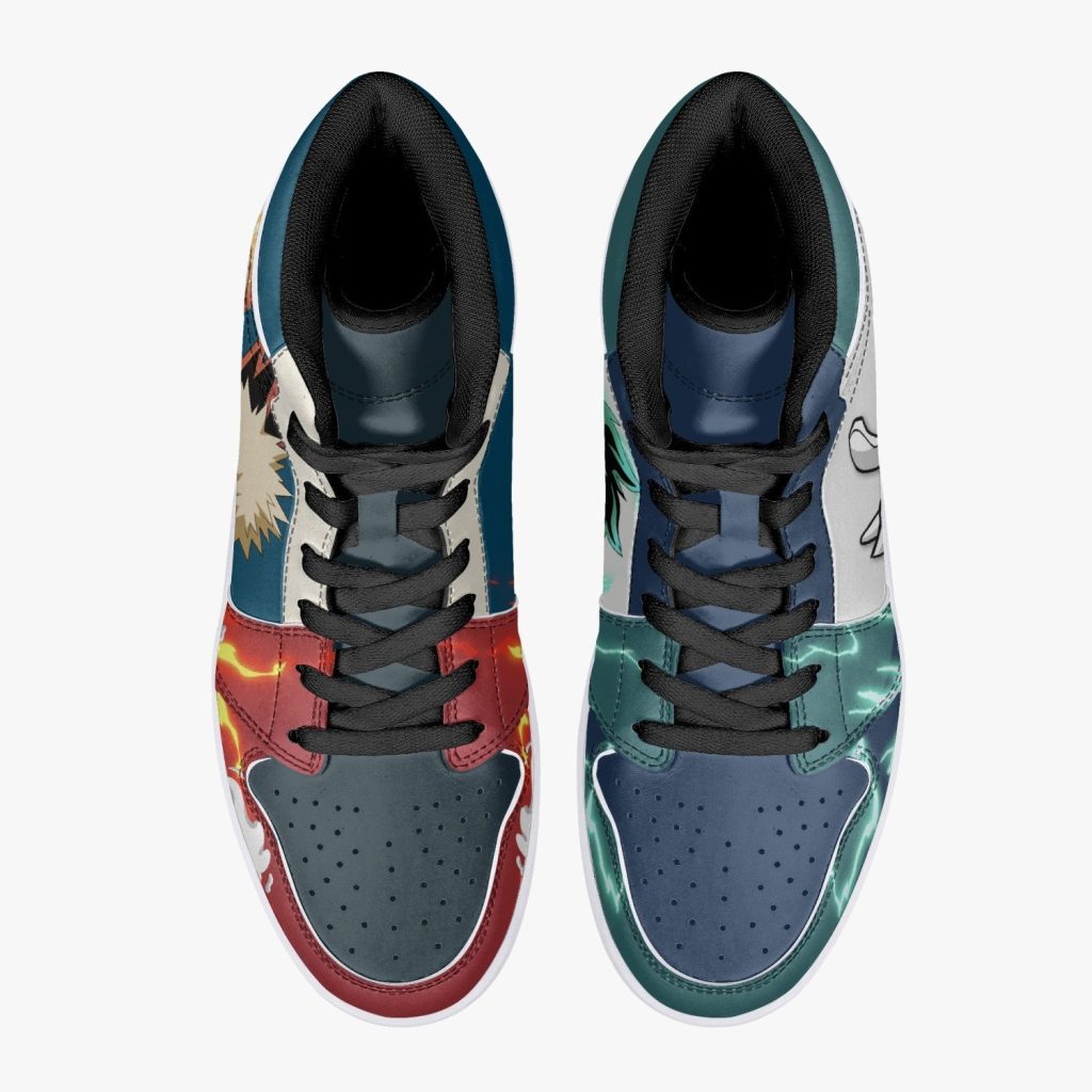 deku and bakugo my hero academia j force shoes 3 - Anime Shoes UK Store