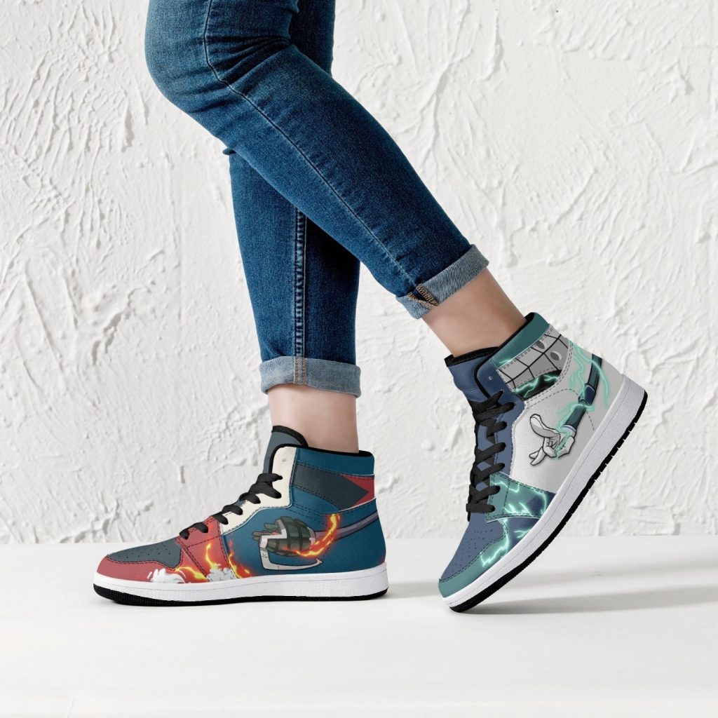 deku and bakugo my hero academia j force shoes 6 - Anime Shoes UK Store