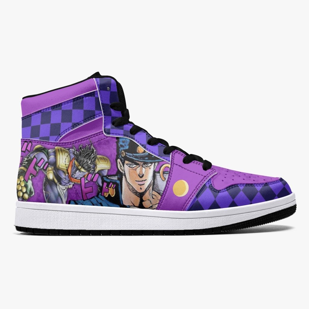 dio brando vs jotaro kujo jojos bizarre adventure j force shoes 2 - Anime Shoes UK Store