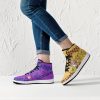 dio brando vs jotaro kujo jojos bizarre adventure j force shoes 6 - Anime Shoes UK Store