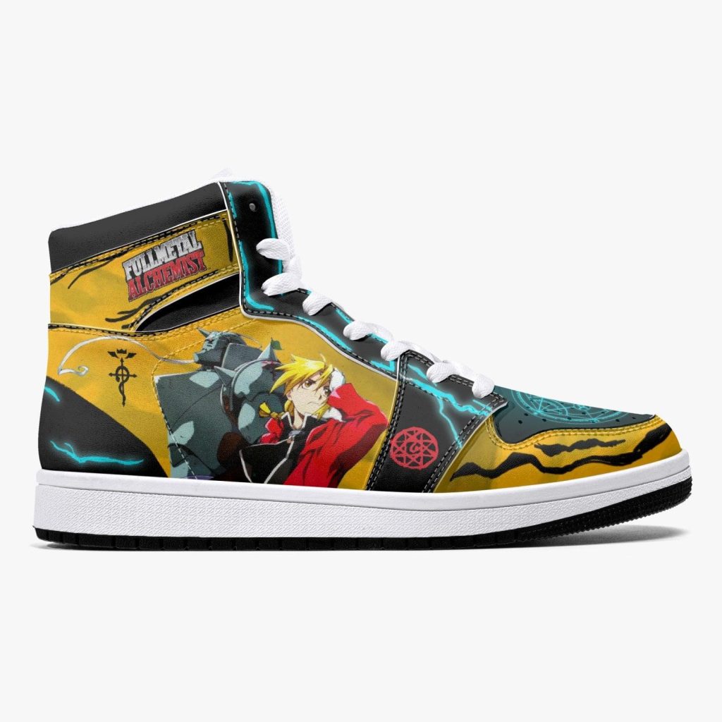 edward and alphonse elric fullmetal alchemist j force shoes 9 - Anime Shoes UK Store