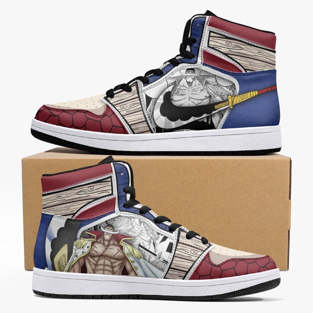 edward newgate one piece j force shoes - Anime Shoes UK Store
