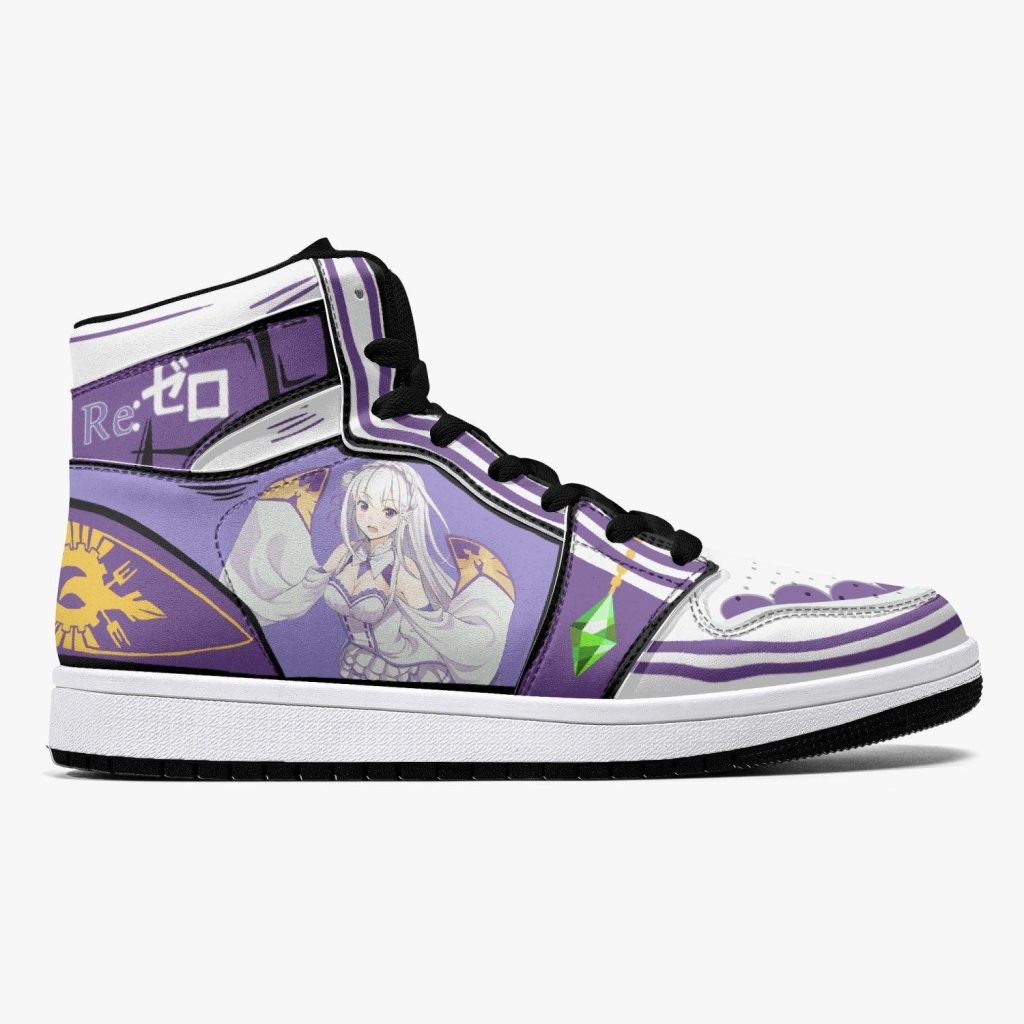 emilia rezero j force shoes 3 - Anime Shoes UK Store