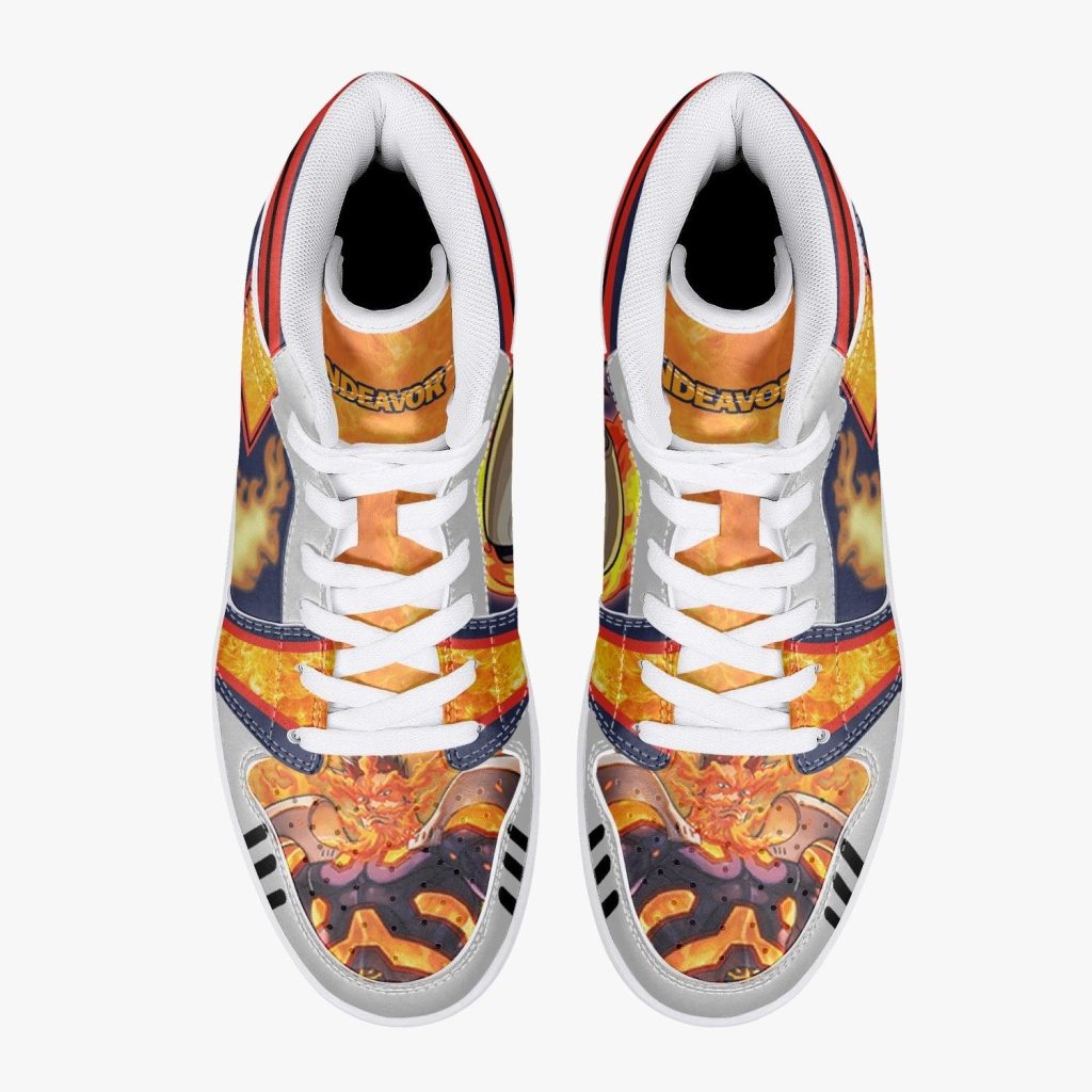 enji todoroki endeavor my hero academia j force shoes 11 - Anime Shoes UK Store