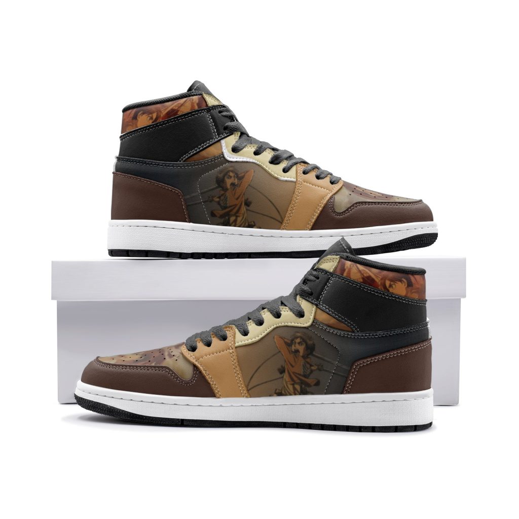 eren yeager attack on titan jd1 shoes - Anime Shoes UK Store