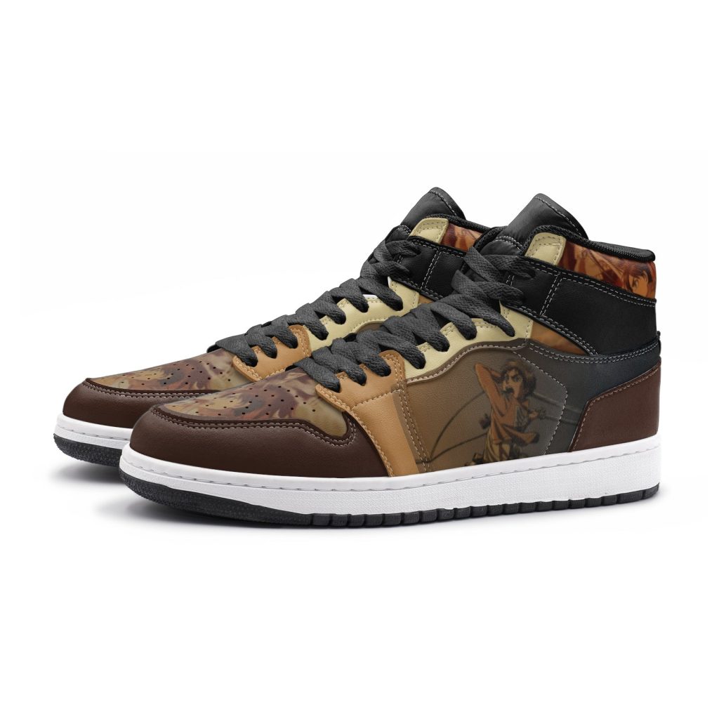eren yeager attack on titan jd1 shoes 3 - Anime Shoes UK Store