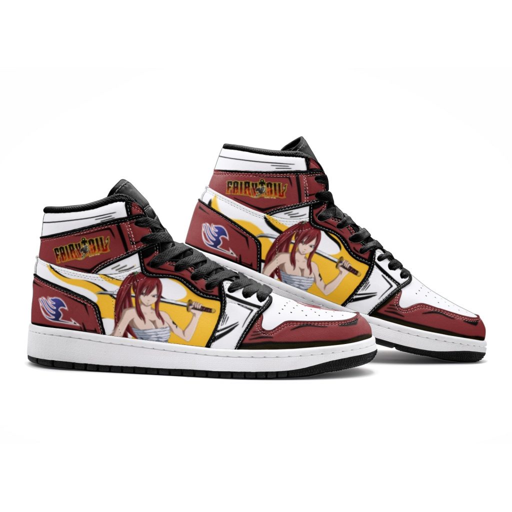erza scarlet fairy tail jd1 shoes 2 - Anime Shoes UK Store