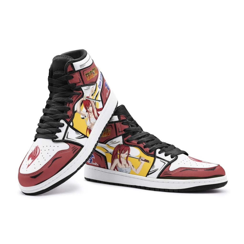 erza scarlet fairy tail jd1 shoes 4 - Anime Shoes UK Store