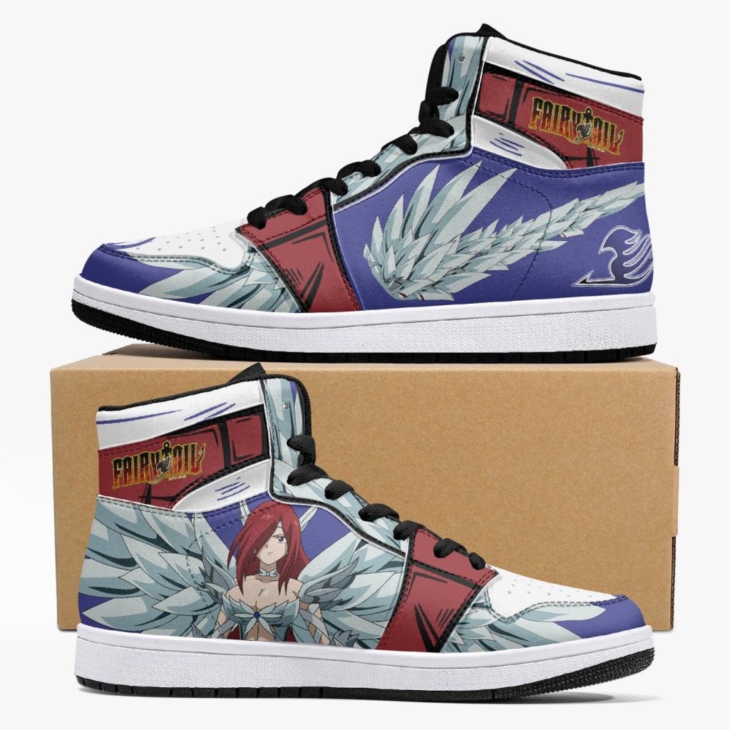 erza scarlet heavens wheel armor fairy tail j force shoes - Anime Shoes UK Store
