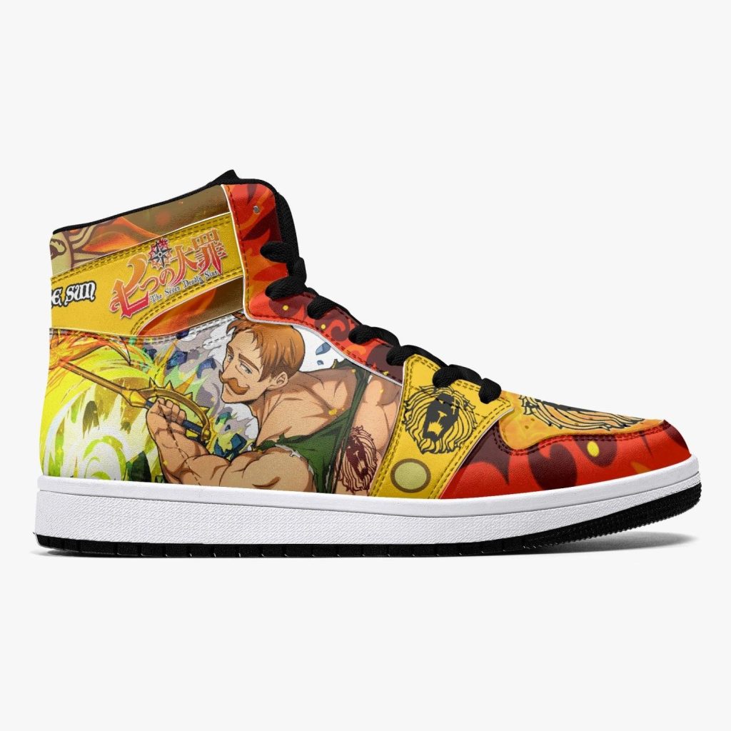 escanor praise the sun seven deadly sins j force shoes 2 - Anime Shoes UK Store