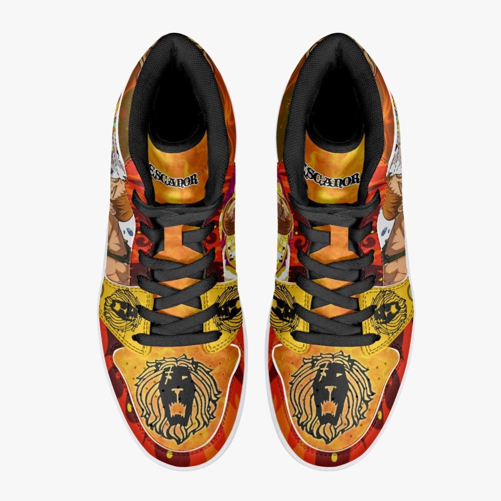 escanor praise the sun seven deadly sins j force shoes 4 - Anime Shoes UK Store