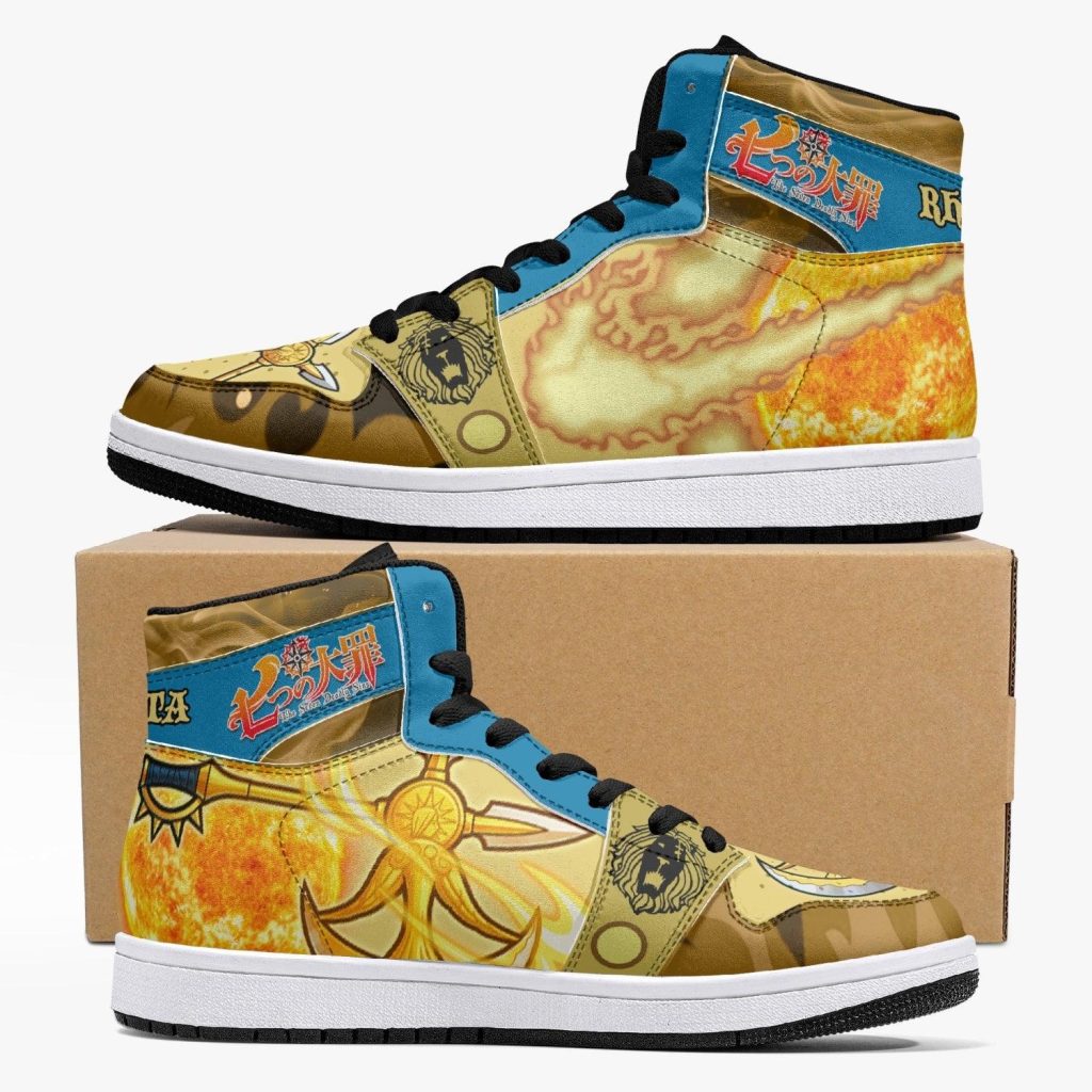 escanor rhitta seven deadly sins j force shoes - Anime Shoes UK Store