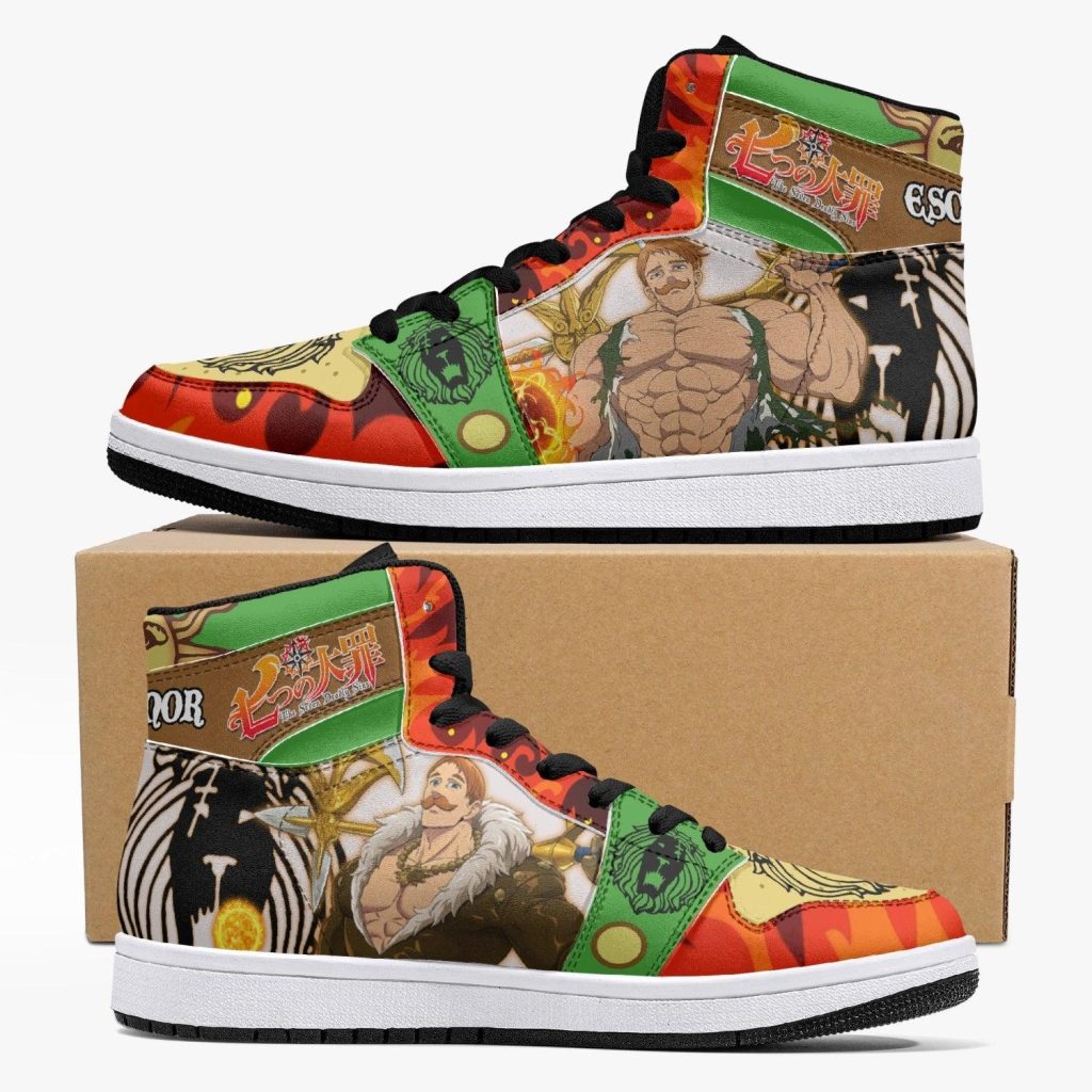 escanor seven deadly sins j force shoes - Anime Shoes UK Store