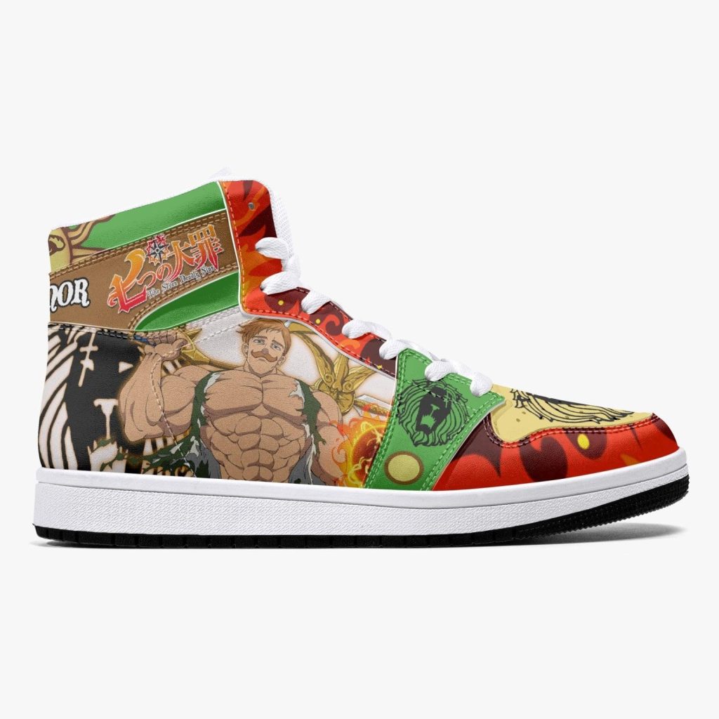 escanor seven deadly sins j force shoes 12 - Anime Shoes UK Store