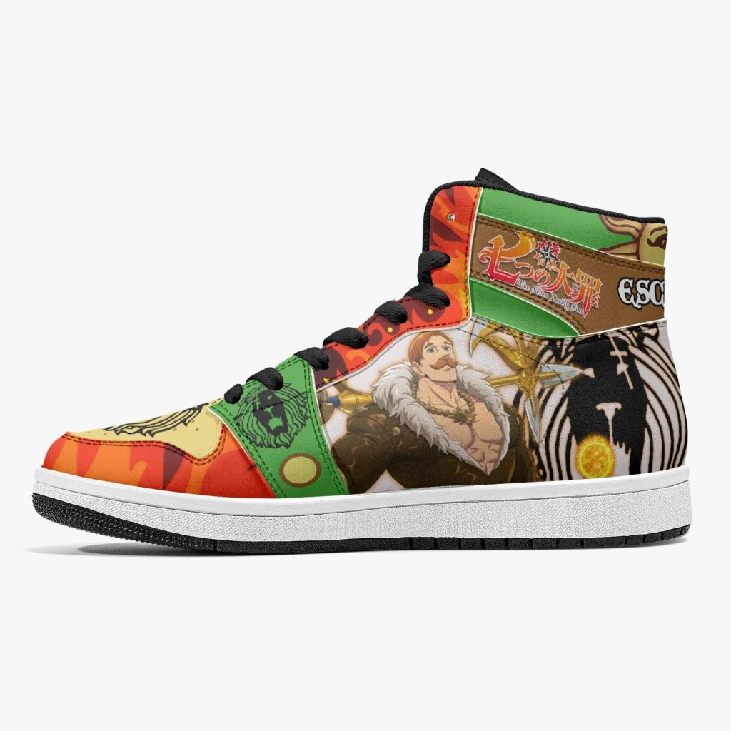 escanor seven deadly sins j force shoes 19 - Anime Shoes UK Store