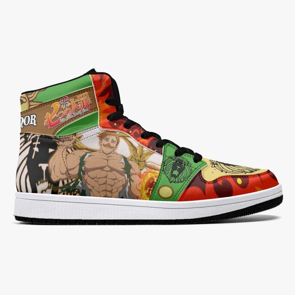 escanor seven deadly sins j force shoes 2 - Anime Shoes UK Store