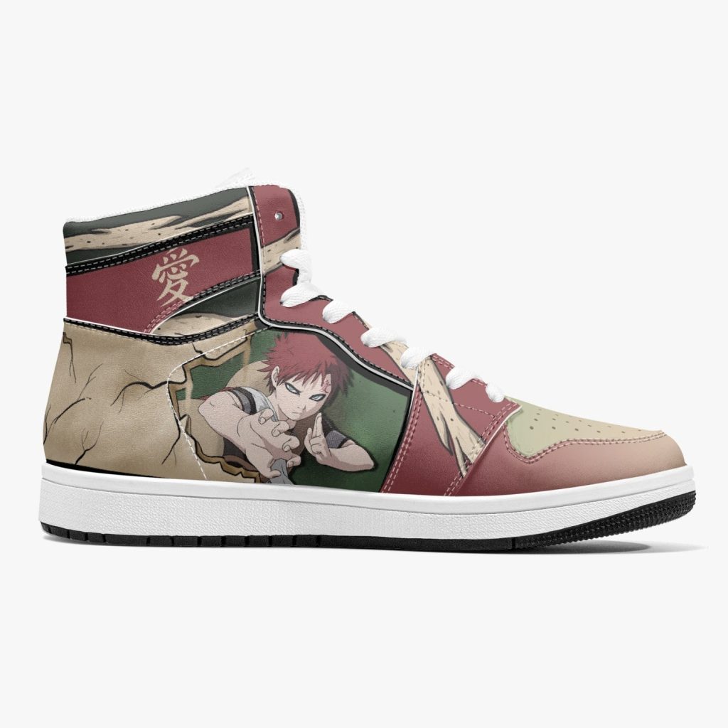 gaara naruto j force shoes 10 - Anime Shoes UK Store