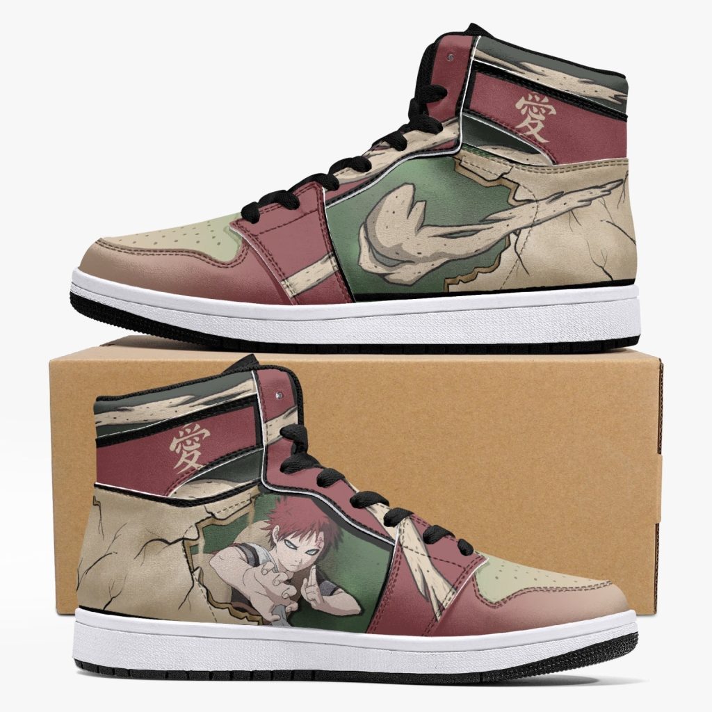 gaara naruto j force shoes - Anime Shoes UK Store