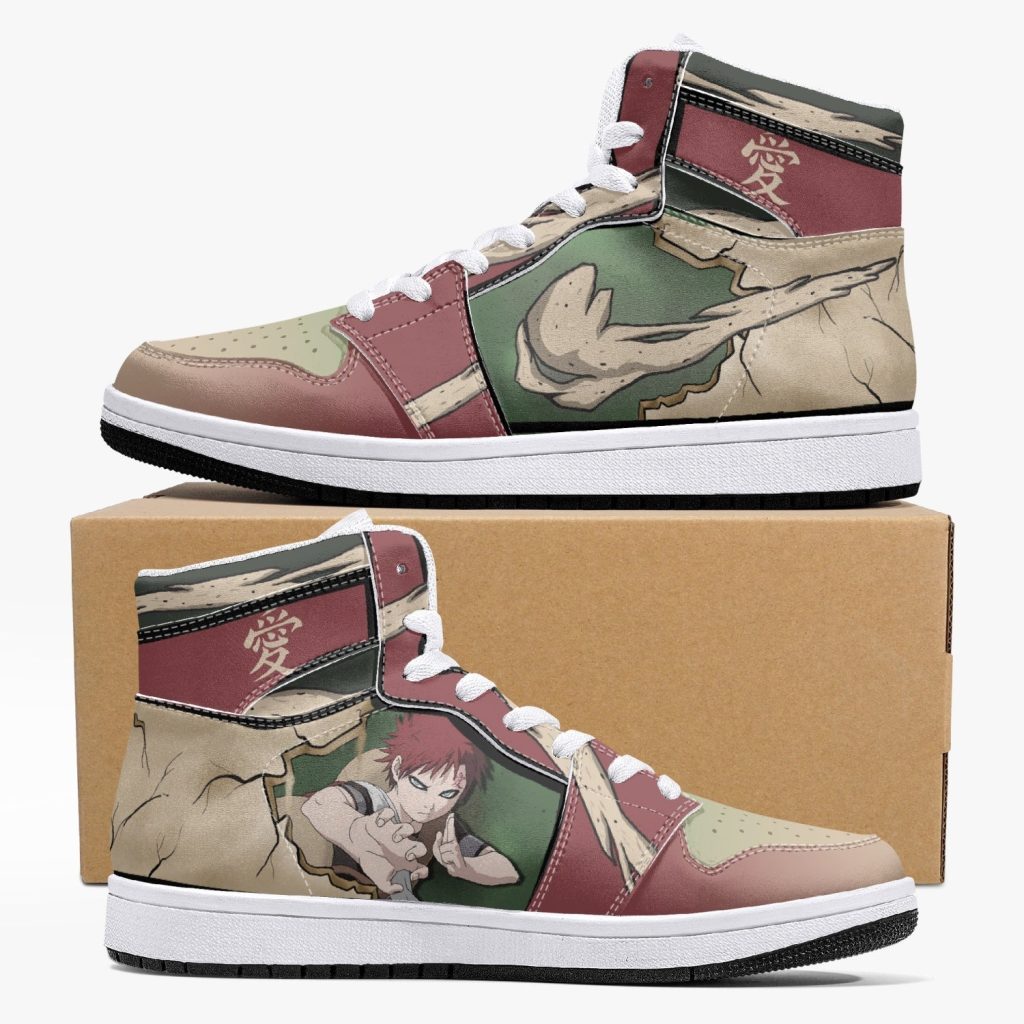 gaara naruto j force shoes 22 - Anime Shoes UK Store