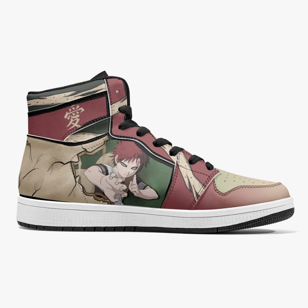 gaara naruto j force shoes 24 - Anime Shoes UK Store