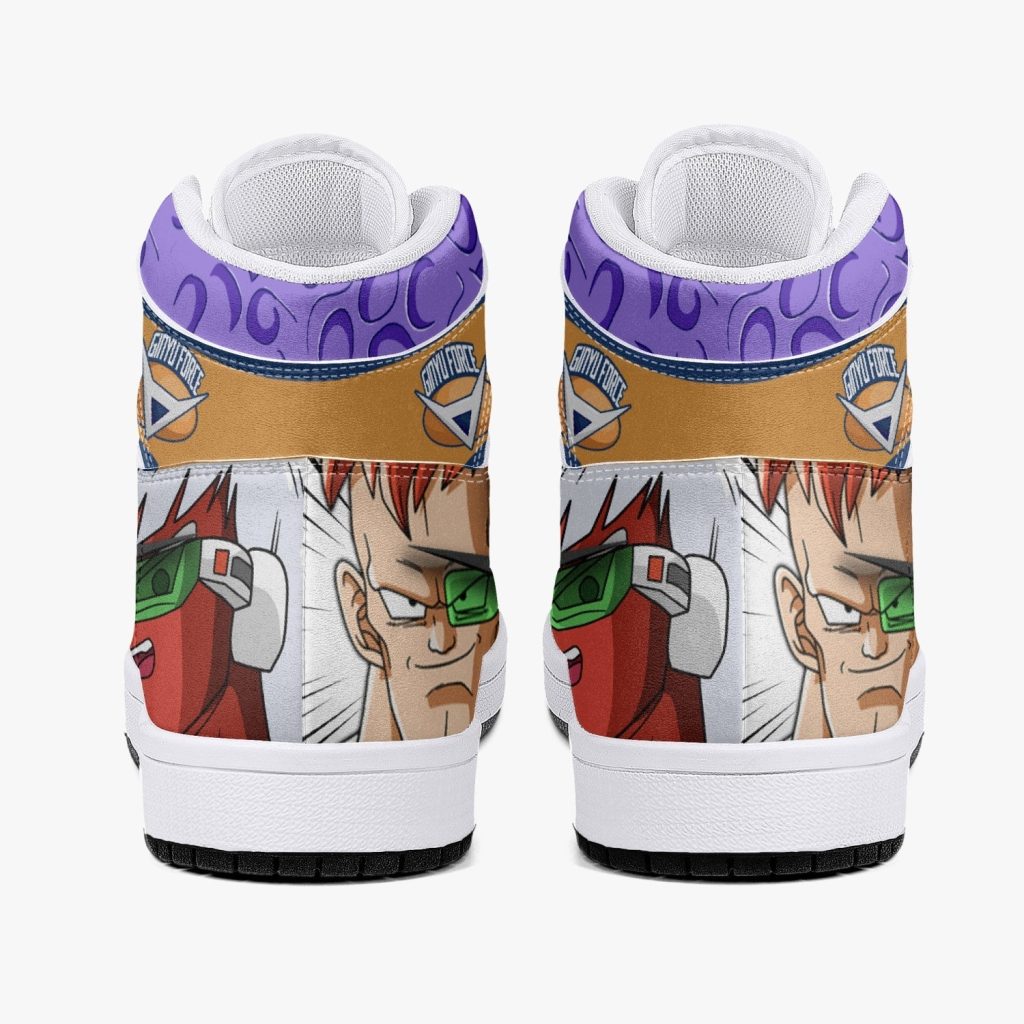ginyu force dragon ball z j force shoes 13 - Anime Shoes UK Store