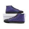 giorno giovanna jojos bizarre adventure classic high top canvas shoes 5 - Anime Shoes UK Store