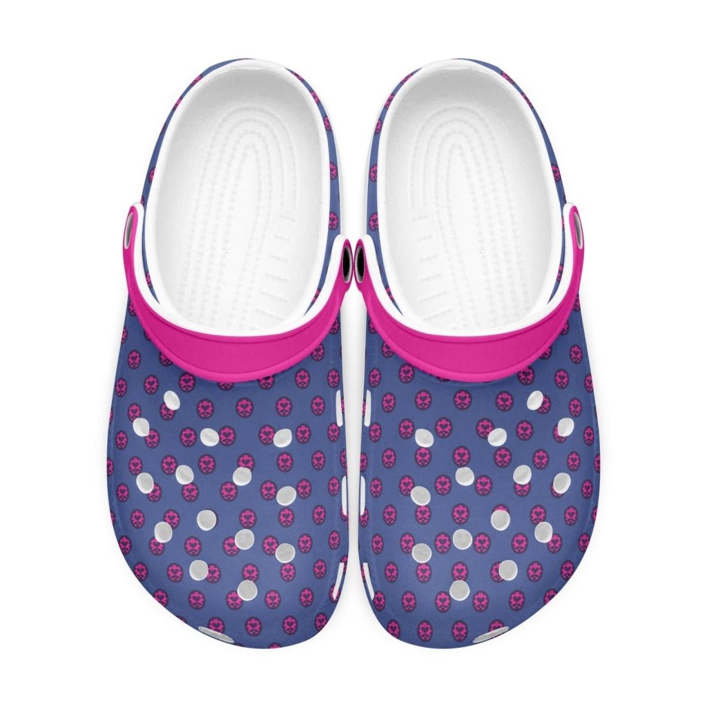 giorno giovanna jojos bizarre adventure custom clogs 2 - Anime Shoes UK Store