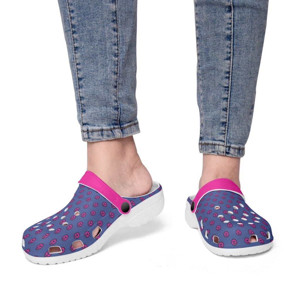 giorno giovanna jojos bizarre adventure custom clogs 3 - Anime Shoes UK Store