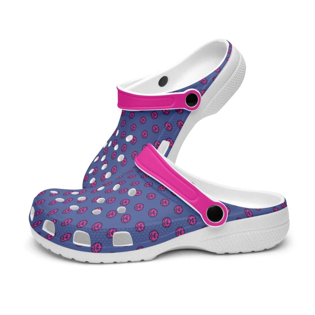 giorno giovanna jojos bizarre adventure custom clogs 4 - Anime Shoes UK Store
