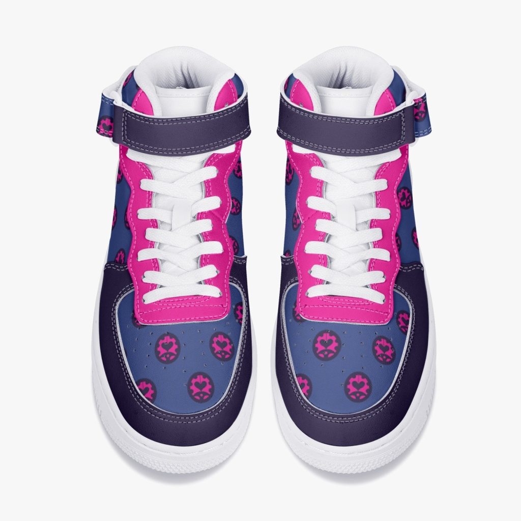 giorno giovanna jojos bizarre adventure high top kamikaze shoes 11 - Anime Shoes UK Store