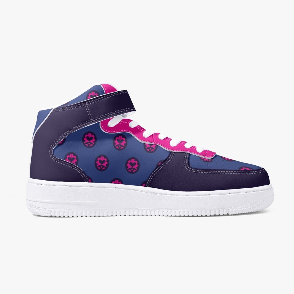 giorno giovanna jojos bizarre adventure high top kamikaze shoes 4 - Anime Shoes UK Store