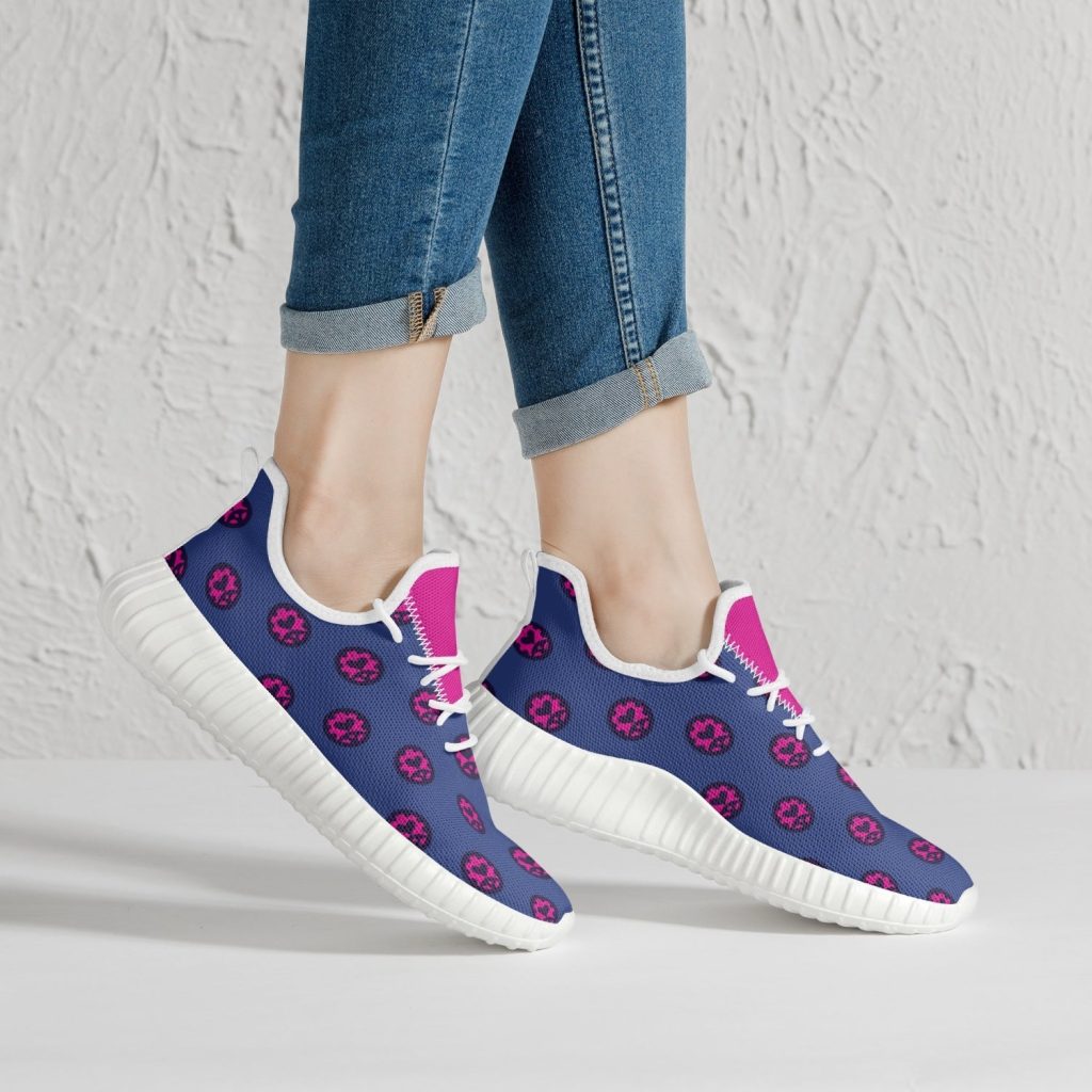 giorno giovanna jojos bizarre adventure mesh nishi shoes 19 - Anime Shoes UK Store