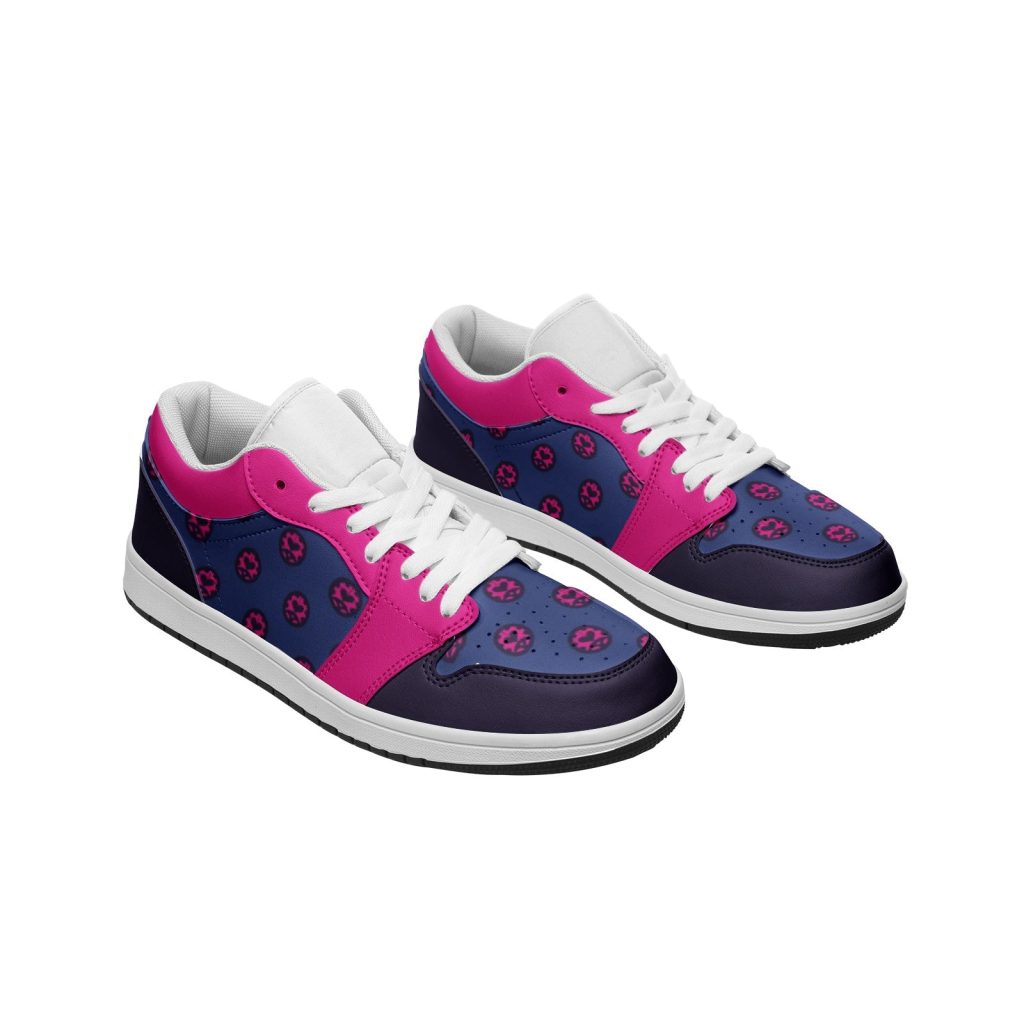 giorno giovanna jojos bizarre advenure low top jd1 shoes 2 - Anime Shoes UK Store
