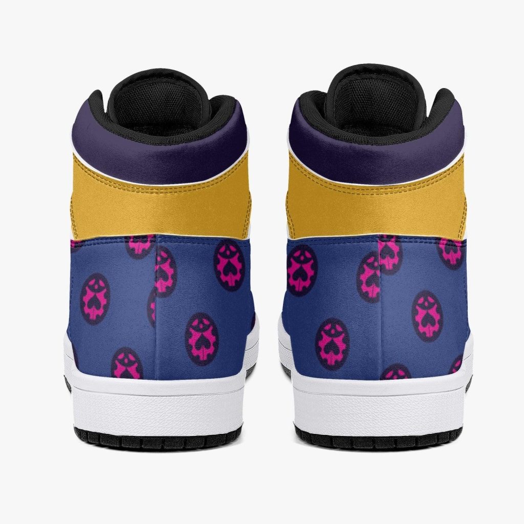 giorno giovanna manga jojos bizarre adventure j force shoes 4 - Anime Shoes UK Store